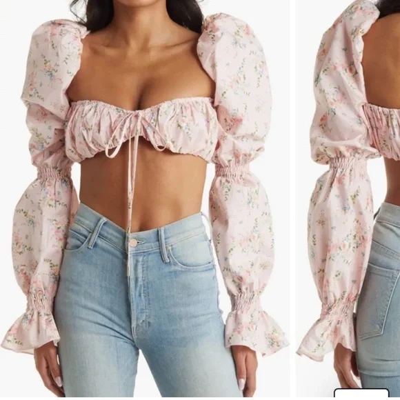 House of CB Henrietta Floral Top - Picture 1 of 13